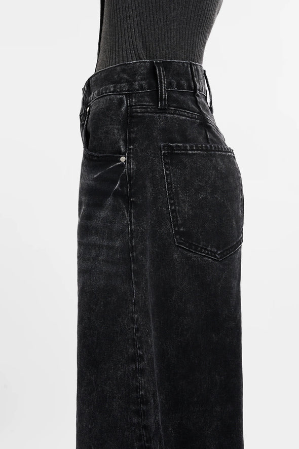 Katia Tailored Barrel Jean In Black