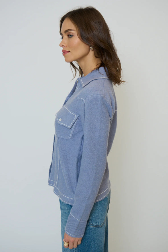 Dash Western Sweater Button Up