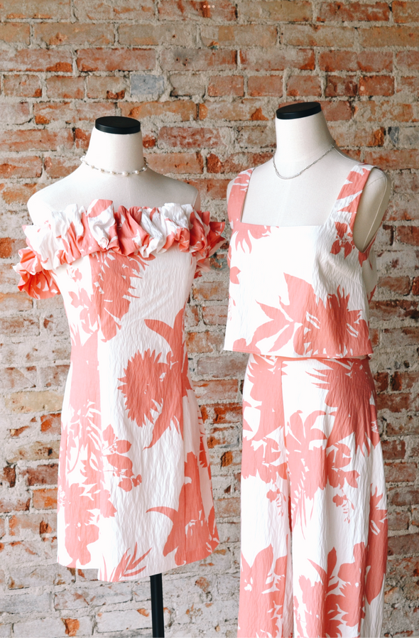 Aria Top White Coral