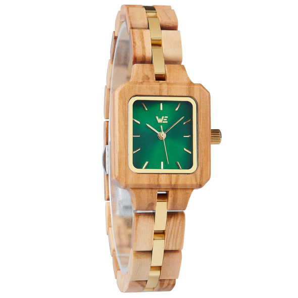 Handcrafted Wooden Watch in Kiwi