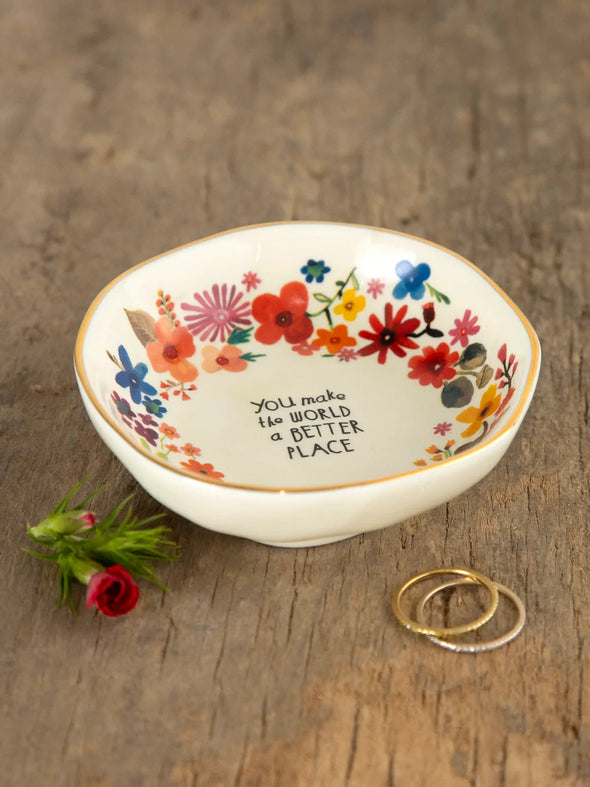 World Better Perfect Little Trinket Bowl