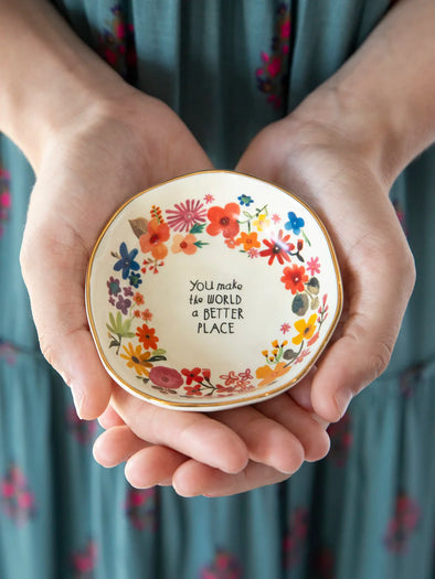 World Better Perfect Little Trinket Bowl