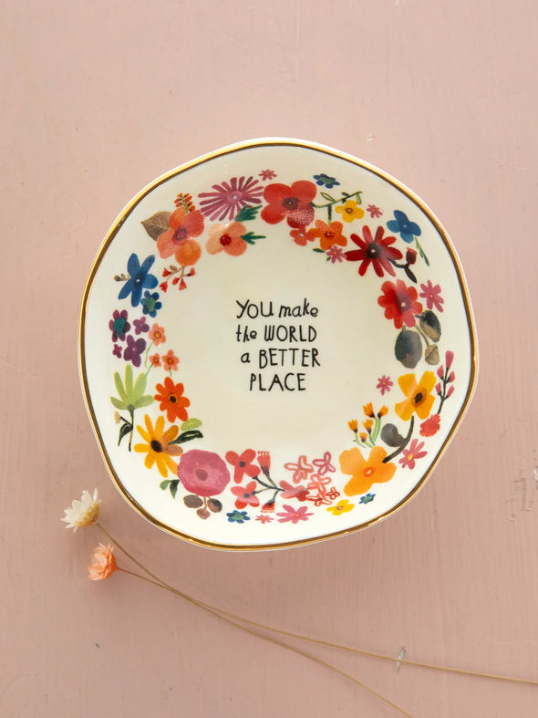 World Better Perfect Little Trinket Bowl