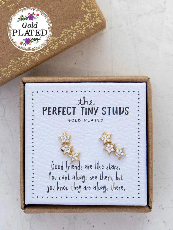 Perfect Tiny Stud Earrings Star