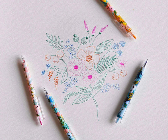Garden Party Gel Pen Set of 4