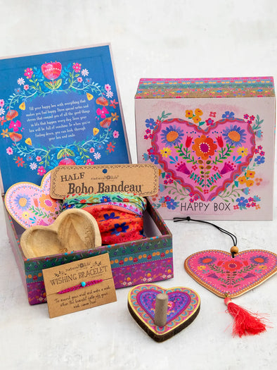 Happy Box Gift Set Folk Heart