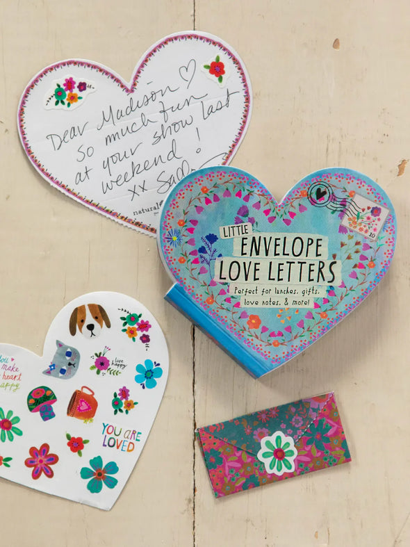 Blue Heart Little Envelope Letters