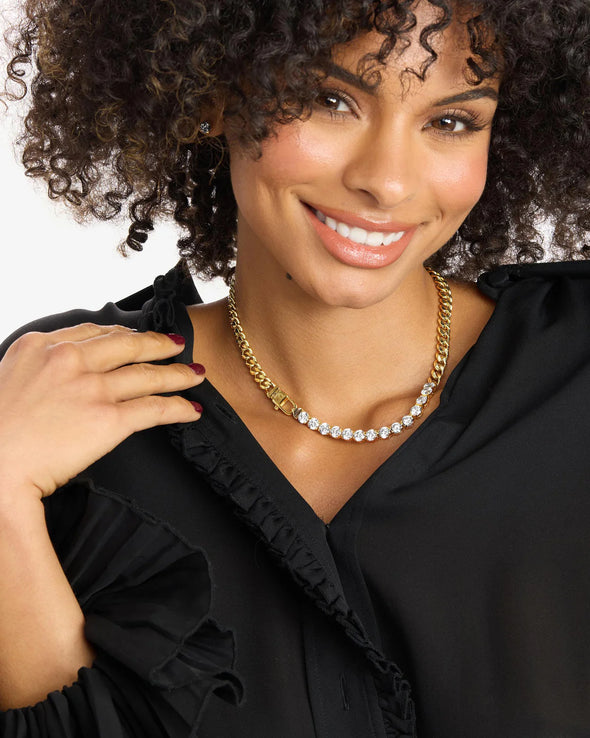 Julian REALLY Loves Diamonds Necklace 18"