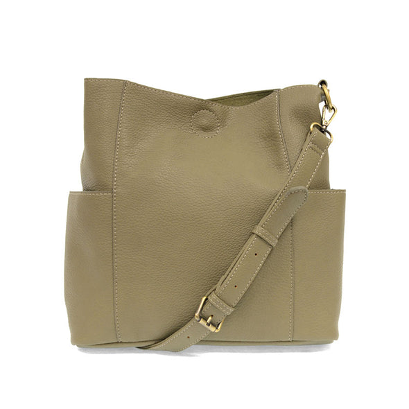 Kayleigh Side Pocket Bucket Bag