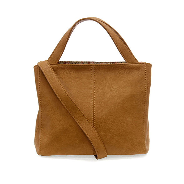 Brandi Convertible Crossbody Handbag In Mid Tan