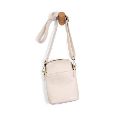 Jolene Crossbody Phone Bag In Ecru