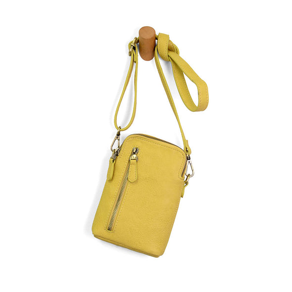 Jolene Crossbody Phone Bag In Yellow