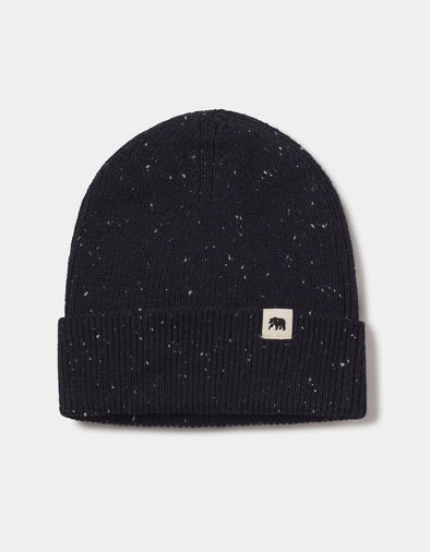 Seawool Nep Beanie in Navy