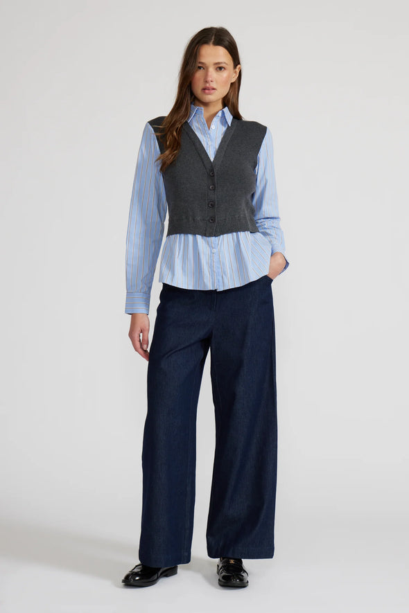 Matty Mixed Media Top