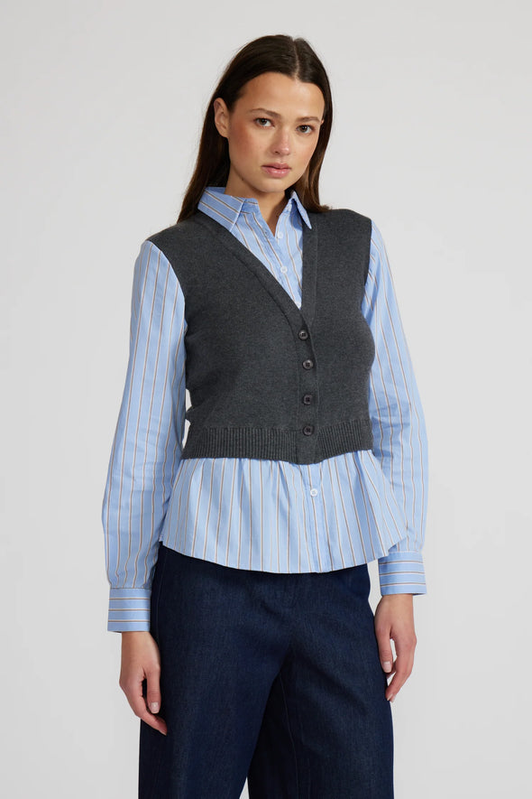 Matty Mixed Media Top