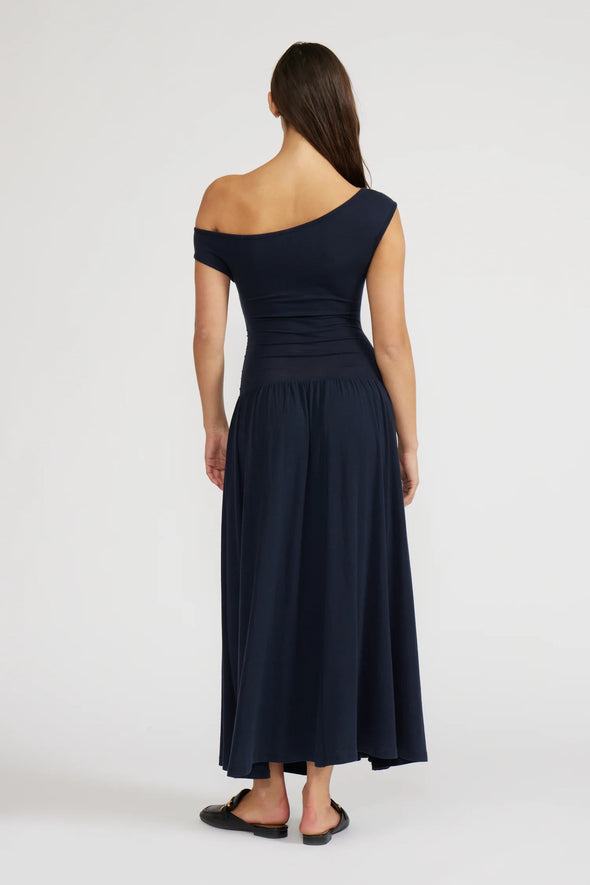 Larson Knit Dress In Navy