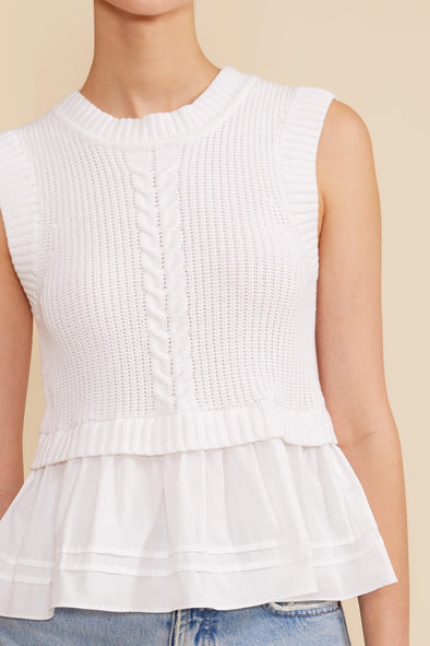 Millie Mixed Media Top