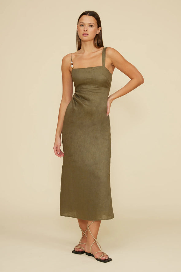 Fallon Dress Olive
