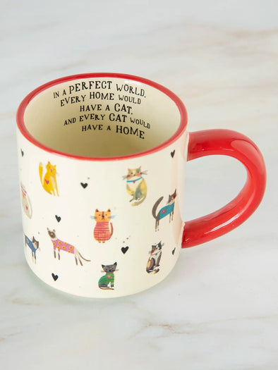 Every Home Has A Cat Bungalow Mug