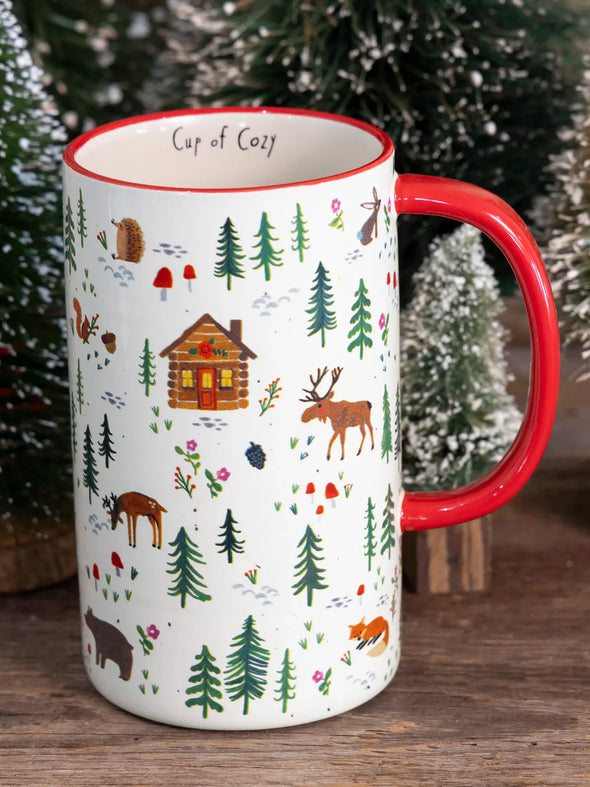 Latte Mug Woodland Critters