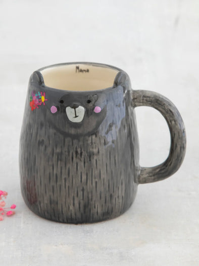 Folk Art Coffee Mug Mimi The Mama Bear