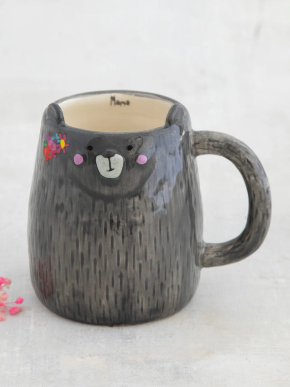 Folk Art Coffee Mug Mimi The Mama Bear