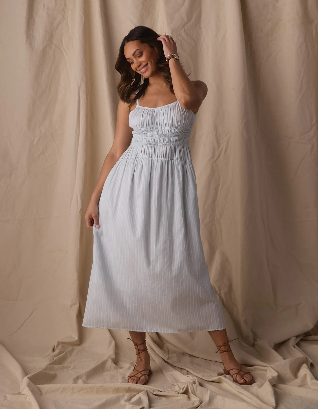 brielle maxi dress in white Brielle Maxi Dress