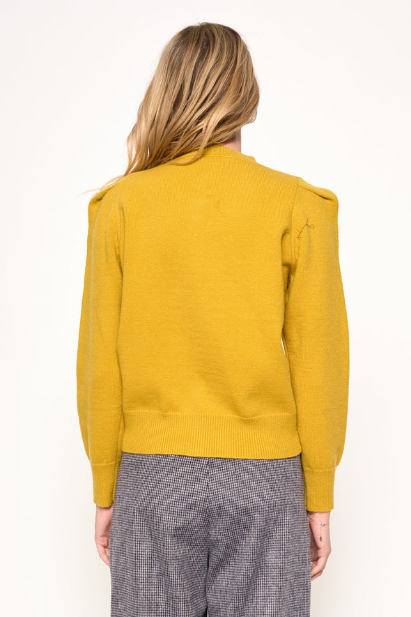 Juliet Cardigan In Mustard