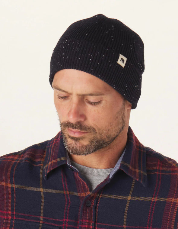 Seawool Nep Beanie in Navy