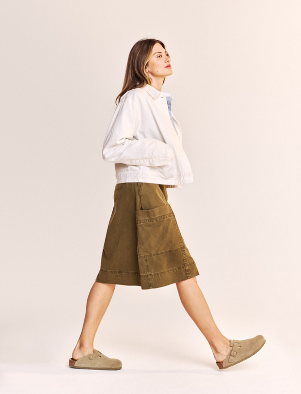 One Collective Livorno Ecru Artists Jacket