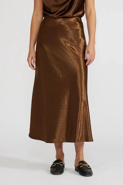 Barbara Satin Skirt