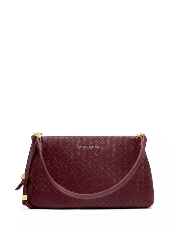 Nova Woven Texture Clutch