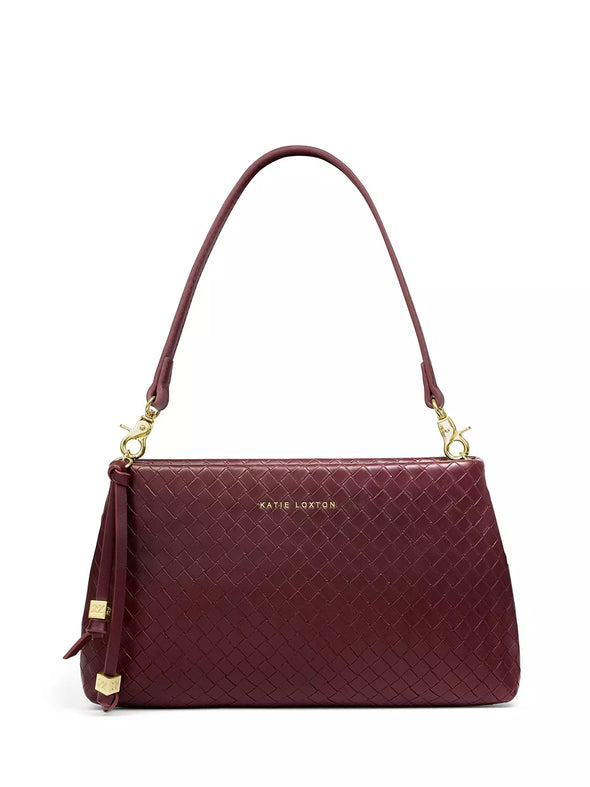 Nova Woven Texture Clutch