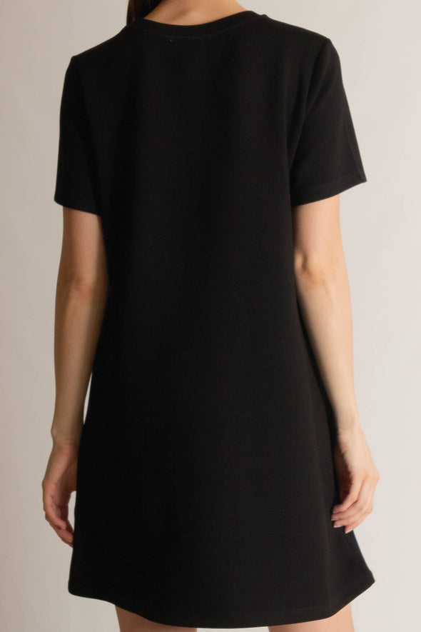 P. CILL Butter Modal Short Sleeve Dress