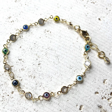 Evil eye bracelet protection jewelry