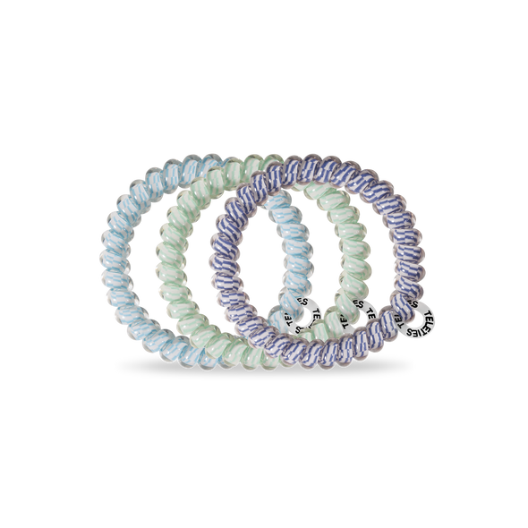 Spiral Hair Coil | Small | Totally Turquoise