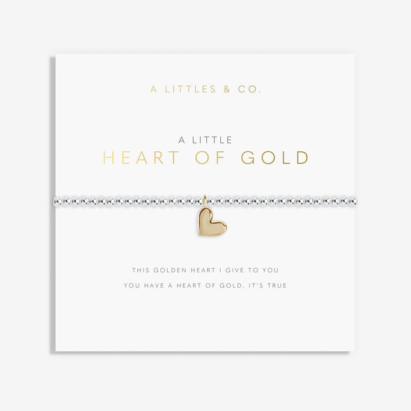A Little 'Heart Of Gold' Bracelet