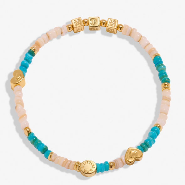 Happy Little Moments 'Boy Mom' Bracelet In Gold-Tone Plating
