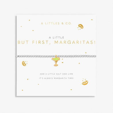 A Little 'But First, Margaritas! Bracelet In Silver And Gold-Tone Plating