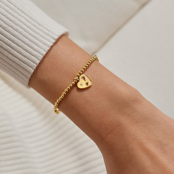 A Little 'Happy Girl Era' Bracelet In Gold-Tone Plating