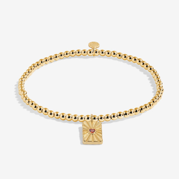 A Little 'Everything Happens For A Reason' Bracelet In Gold-Tone Plating