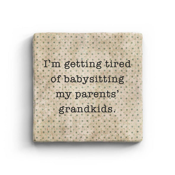 Parents' Grandkids - Marble Coaster
