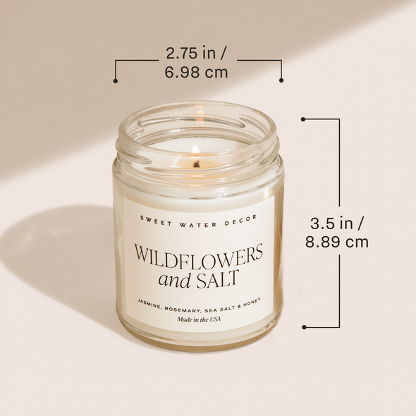 Mr. & Mrs. 9 oz Soy Candle - Home Decor & Gifts