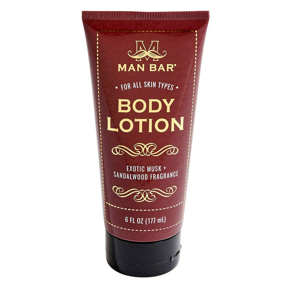 Man Bar Body Lotion In Exotic Musk and Sandalwood