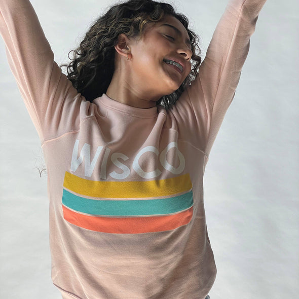 Peach Wisco Crewneck