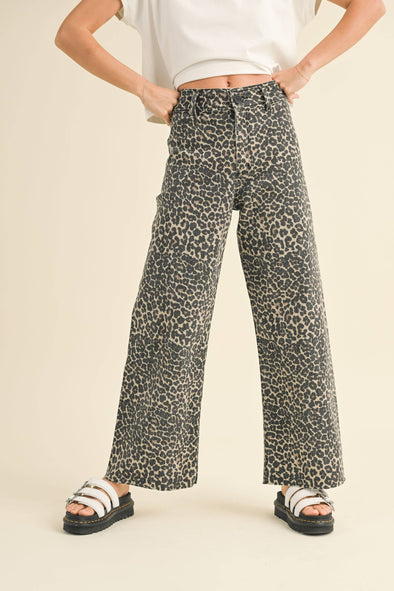 Leopard Print Pant