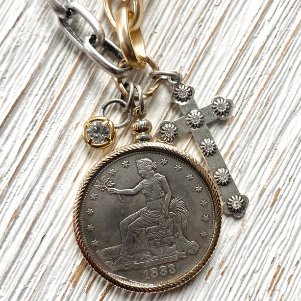 Coin necklace