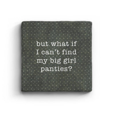 Big Girl Panties - Marble Coaster