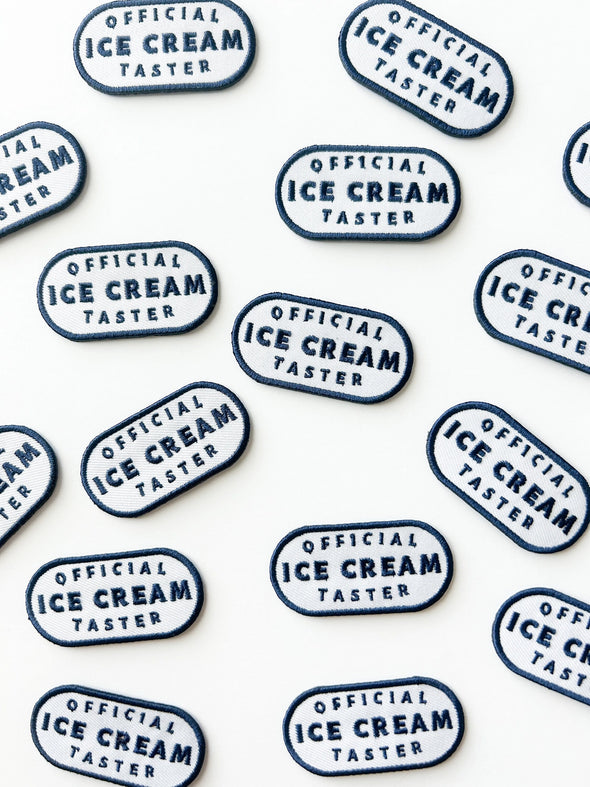 Official Ice Cream Taster Patch