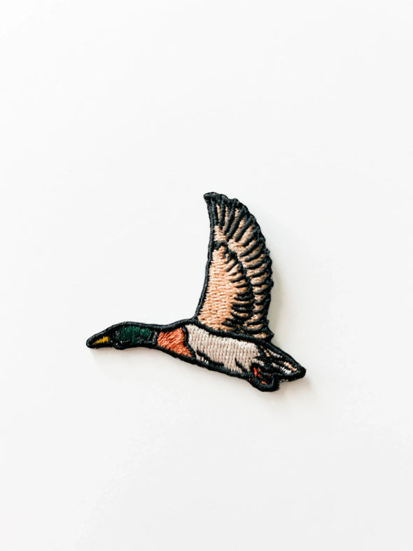 Flying Mallard Duck Patch